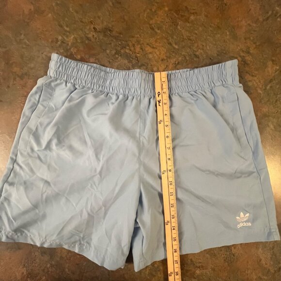 Adidas Mens XL Blue Ori‎ Solid Swim Shorts With Pockets - Picture 4 of 8